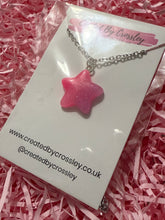 Load image into Gallery viewer, Pink Star Charm Necklace
