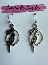 Load image into Gallery viewer, Parrot Bird Charm Earrings
