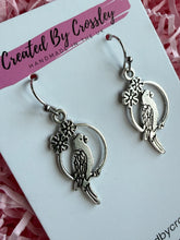Load image into Gallery viewer, Parrot Bird Charm Earrings
