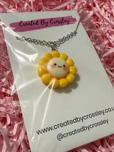Load image into Gallery viewer, Yellow Flower Charm Necklace

