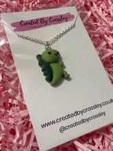 Load image into Gallery viewer, Dinosaur Charm Necklace
