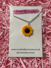 Load image into Gallery viewer, Sunflower Charm Necklace
