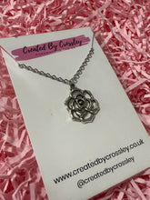 Load image into Gallery viewer, Rose Charm Necklace
