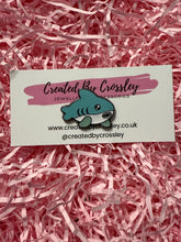 Load image into Gallery viewer, Shark Pin Bagde
