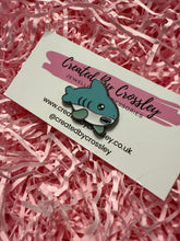 Load image into Gallery viewer, Shark Pin Bagde
