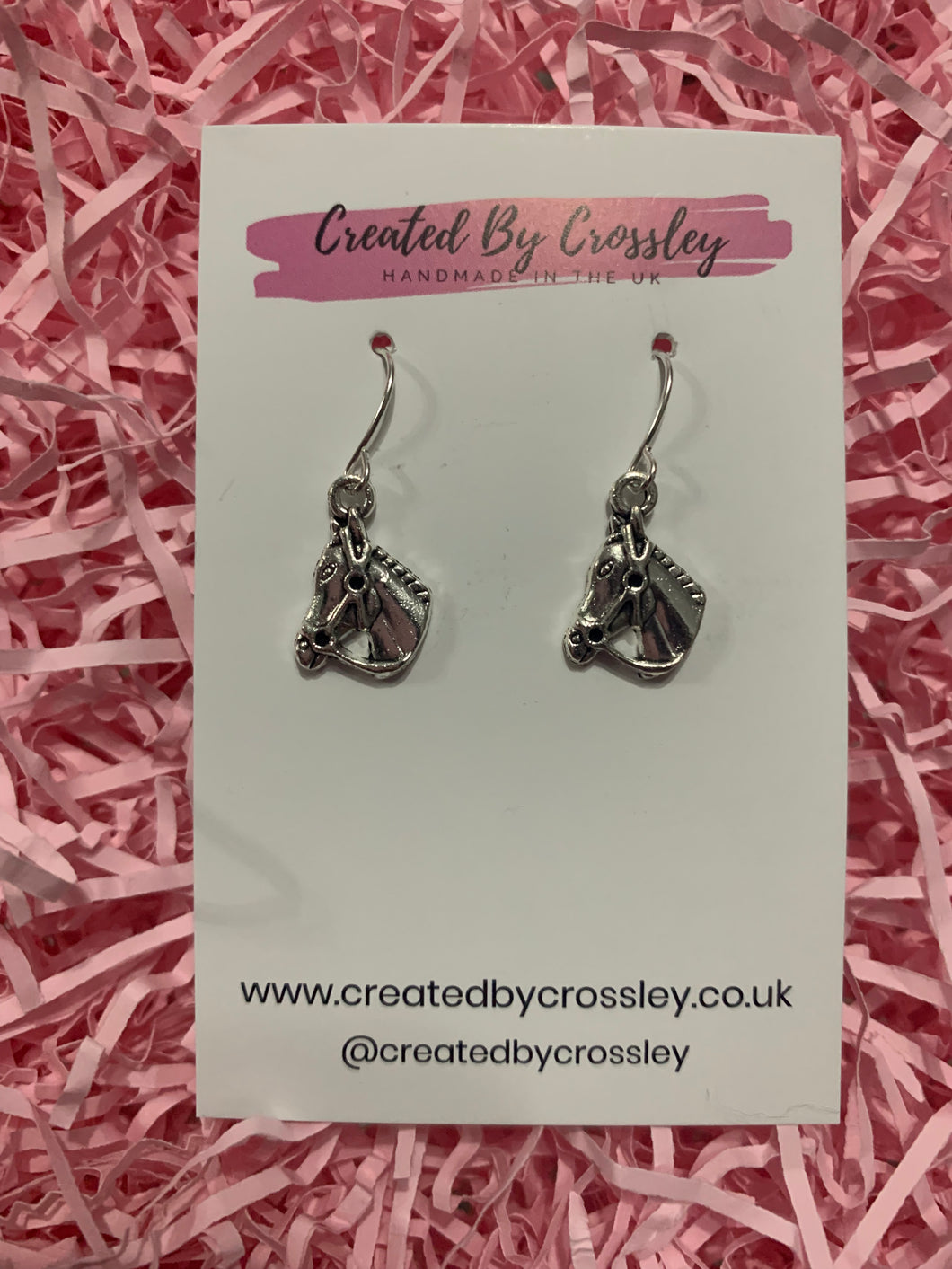 Horse Charm Earrings