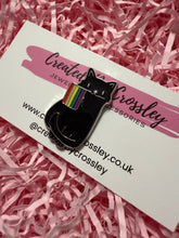 Load image into Gallery viewer, Pride Cat Pin Badge
