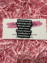 Load image into Gallery viewer, Funny Glow Stick Pin Badge
