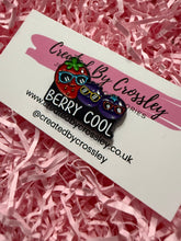 Load image into Gallery viewer, Berry Cool Pin Badge
