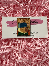 Load image into Gallery viewer, Capybara Painting Pin Badge
