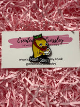 Load image into Gallery viewer, “Man-Gogh” Artist Mango Pin Badge
