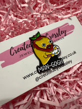 Load image into Gallery viewer, “Man-Gogh” Artist Mango Pin Badge
