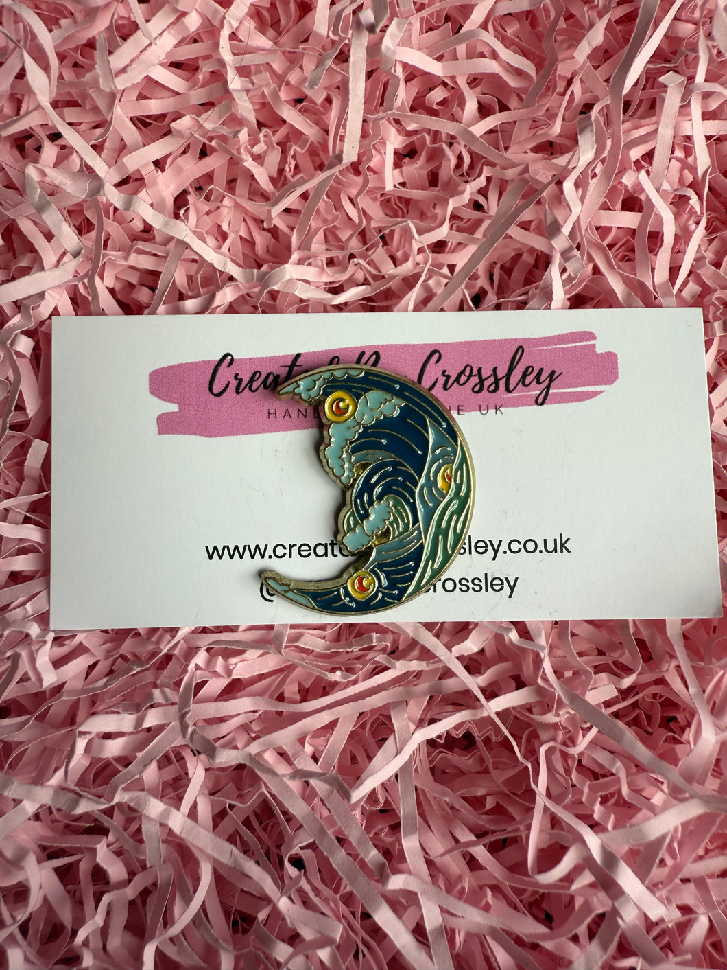 Wave Pin Badge
