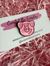 Load image into Gallery viewer, Pig Pin Badge
