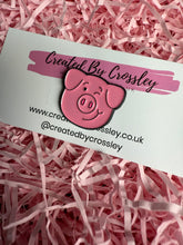 Load image into Gallery viewer, Pig Pin Badge
