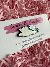 Load image into Gallery viewer, Polar Bear Pin Badge
