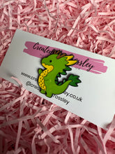 Load image into Gallery viewer, Dragon Pin Badge
