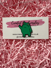 Load image into Gallery viewer, Rude Frog Pin Badge
