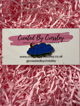 Load image into Gallery viewer, Blue Cloud Pin Badge
