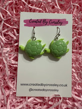 Load image into Gallery viewer, Turtle Charm Earrings

