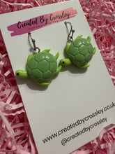 Load image into Gallery viewer, Turtle Charm Earrings
