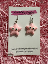Load image into Gallery viewer, Starfish Charm Earrings
