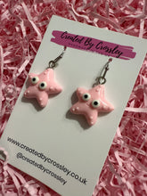 Load image into Gallery viewer, Starfish Charm Earrings
