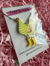 Load image into Gallery viewer, Yellow Chicken Charm Necklace
