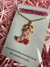 Load image into Gallery viewer, Cowboy Boot Charm Necklace

