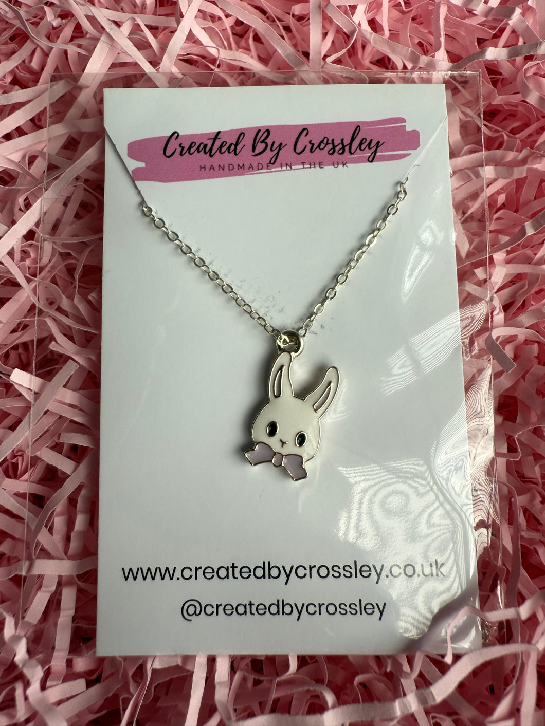 Bunny Rabbit Charm Necklace