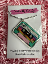 Load image into Gallery viewer, Cassette Charm Necklace
