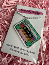 Load image into Gallery viewer, Cassette Charm Necklace

