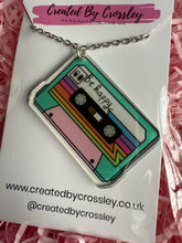 Load image into Gallery viewer, Cassette Charm Necklace
