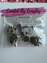 Load image into Gallery viewer, Staffy Dog Clip On Earrings
