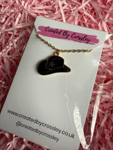 Load image into Gallery viewer, Cowboy Hat Charm Necklace
