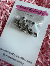 Load image into Gallery viewer, Seahorse Clip On Earrings

