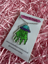 Load image into Gallery viewer, Alien Charm Necklace
