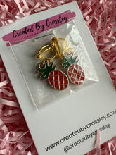 Load image into Gallery viewer, Pineapple Clip On Earrings
