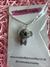 Load image into Gallery viewer, Koala Charm Necklace
