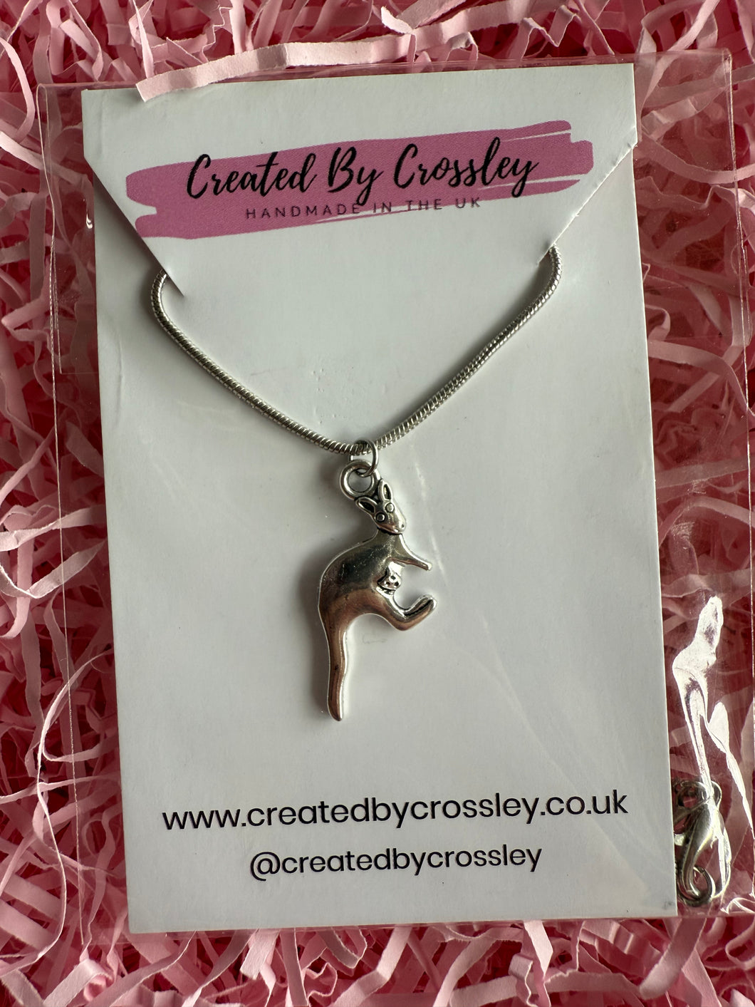Kangaroo Charm Necklace