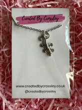 Load image into Gallery viewer, Lizard Charm Necklace
