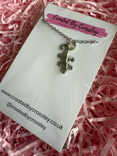 Load image into Gallery viewer, Lizard Charm Necklace

