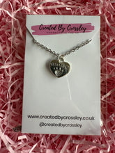 Load image into Gallery viewer, Best Friend Paw Heart Charm Necklace
