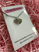 Load image into Gallery viewer, Best Friend Paw Heart Charm Necklace
