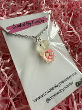 Load image into Gallery viewer, Pink Turtle Charm Necklace
