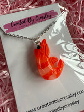 Load image into Gallery viewer, Shrimp Charm Necklace
