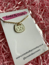 Load image into Gallery viewer, Cat Head Charm Necklace
