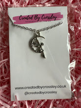 Load image into Gallery viewer, Fairy Moon Charm Necklace
