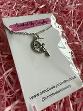 Load image into Gallery viewer, Fairy Moon Charm Necklace
