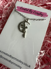 Load image into Gallery viewer, Fairy Moon Charm Necklace
